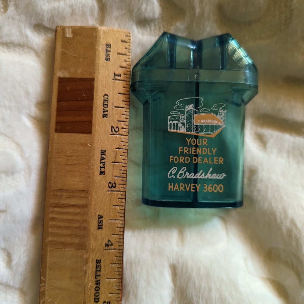 1960's Ford salt and pepper shaker